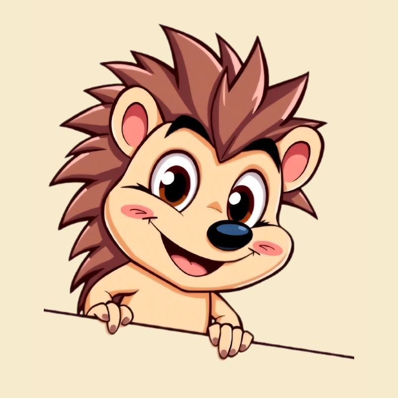 Flinker Igel am Draht