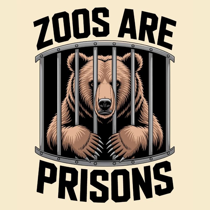 Bär hinter Gittern Motiv