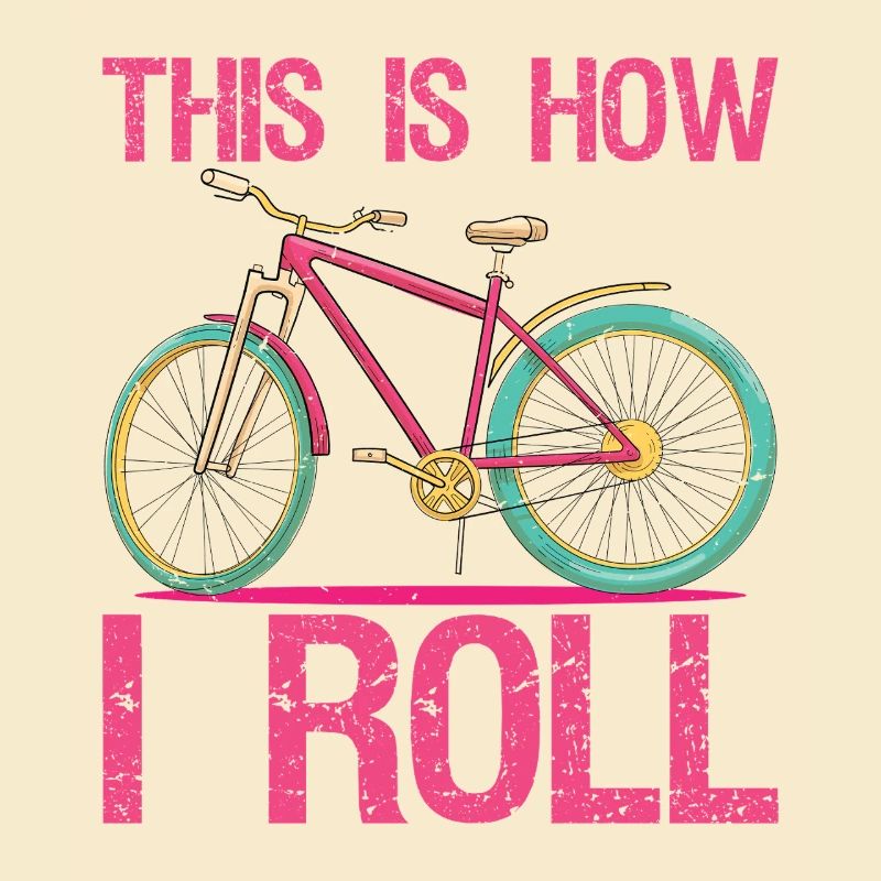 C’est comme ça que je roule un T-shirt Vélo de cyclisme drôle