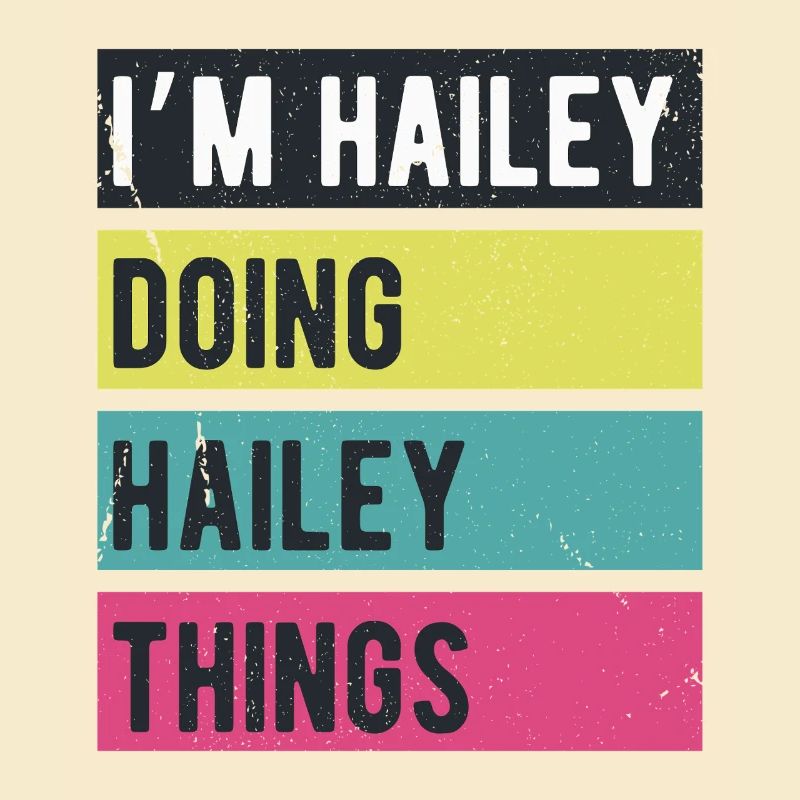 Ich bin Hailey und mache Hailey Things Retro Colors