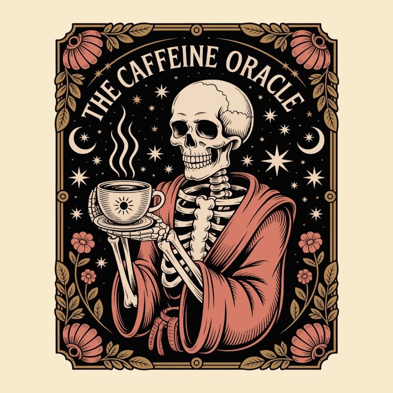La caféine Oracle Skeleton Oracle Coffee