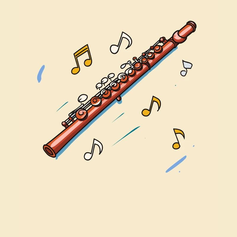 Sketch de flûte