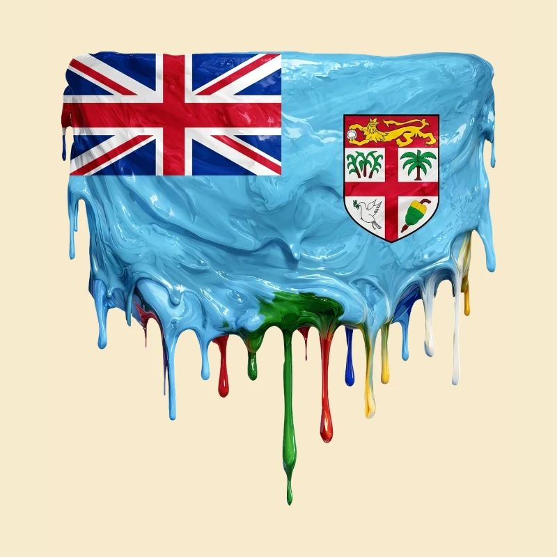 Fiji Dripping Flag