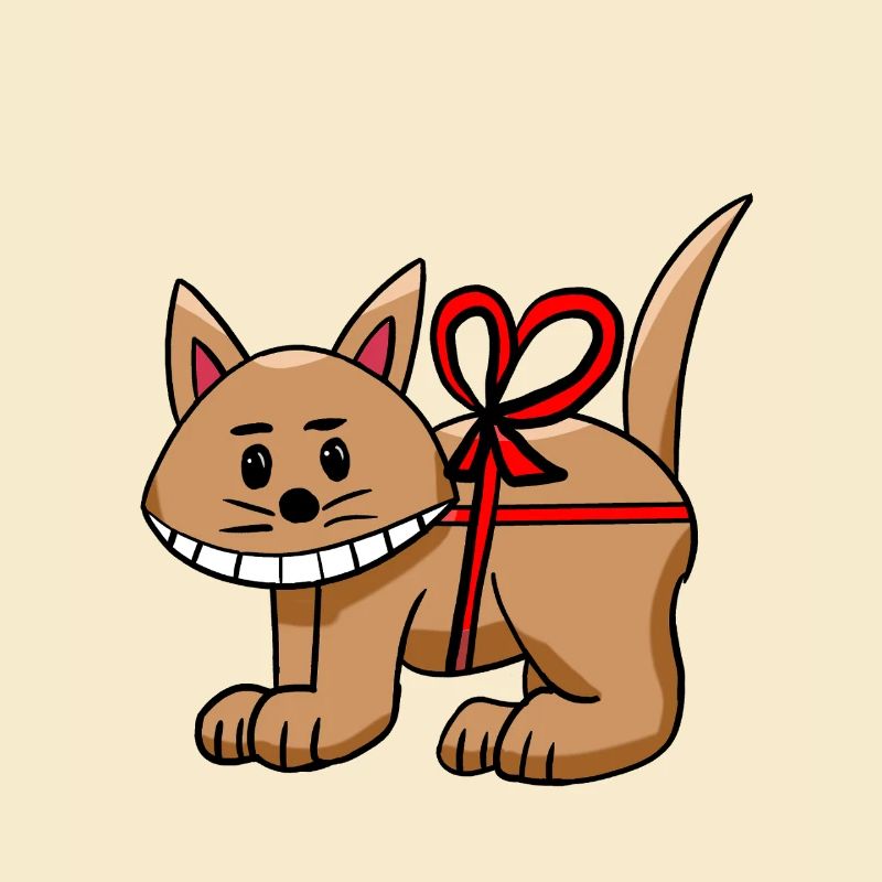 Lustige Katze Geburtstag Katze Kind