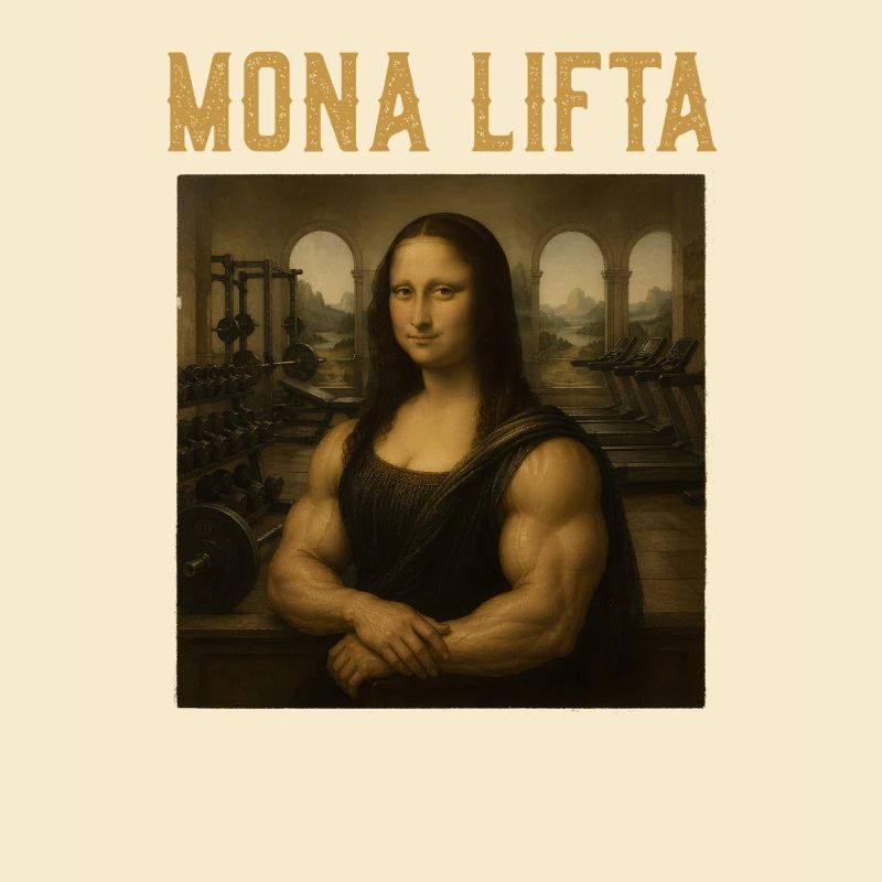 Mona Lifta Leonardo da Vinci Fun Weightlifting