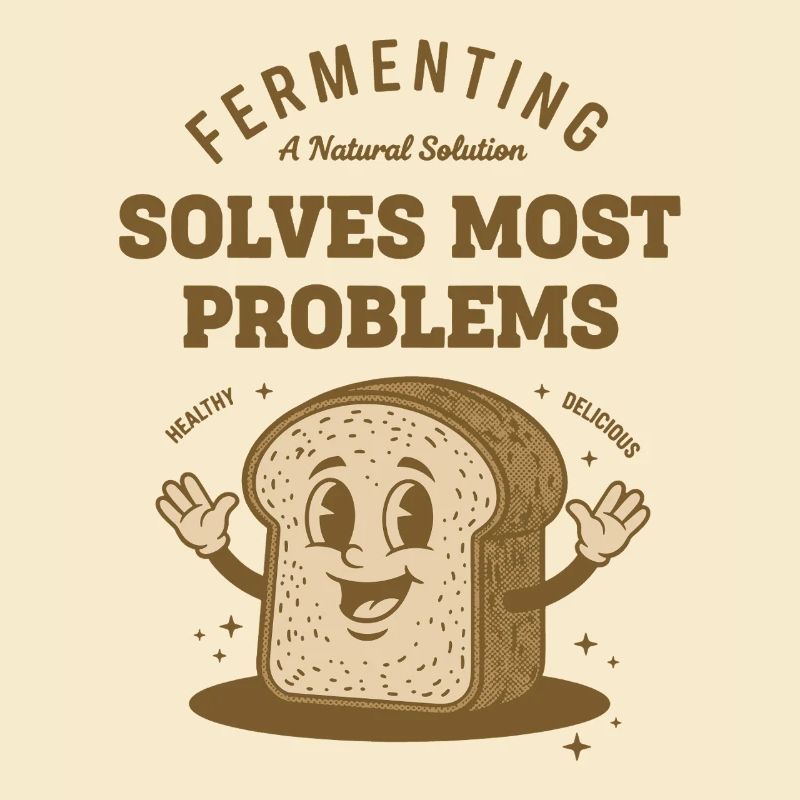 Sourdough Bread Baking Fermenting Solves Most
