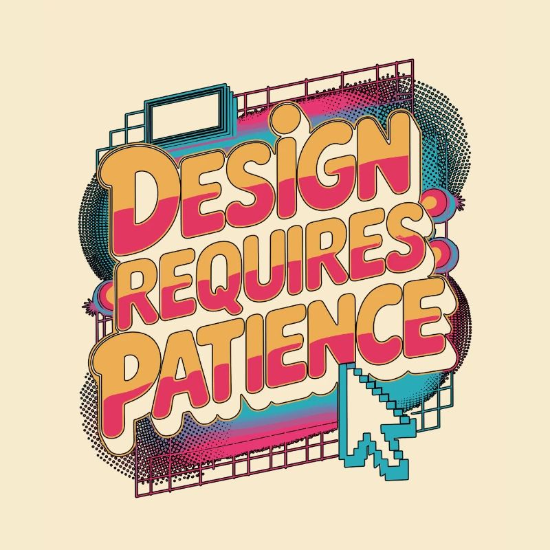 Graphic Designer Design Requires Visual Artist
