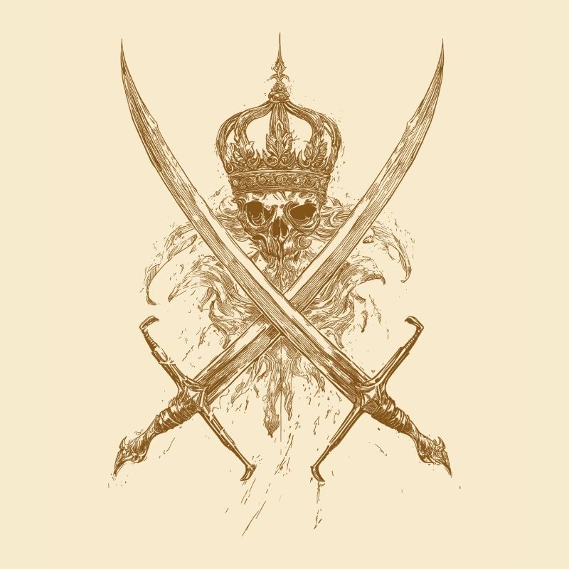 Roi des Morts – Épées & Couronne