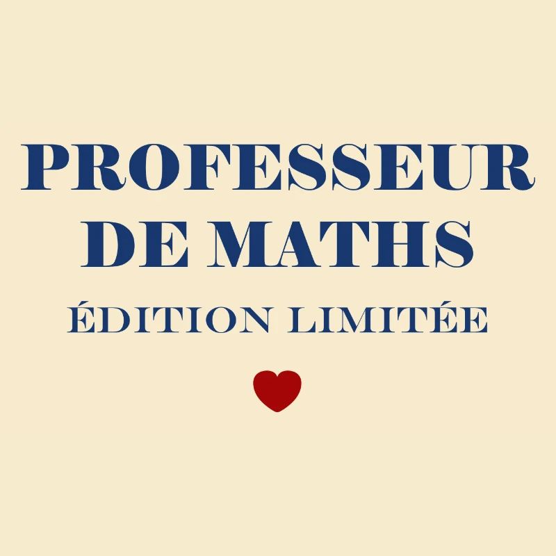 Professeur de maths