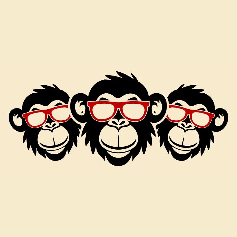 Monkey Head Funny Party Monkey