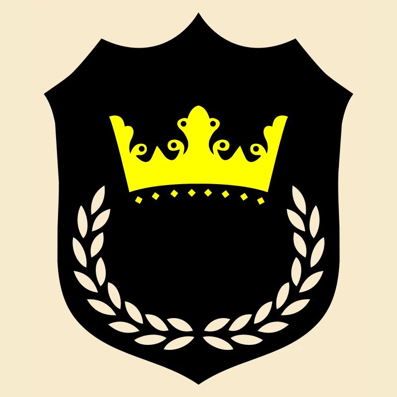 Crown Splendour Yellow Black