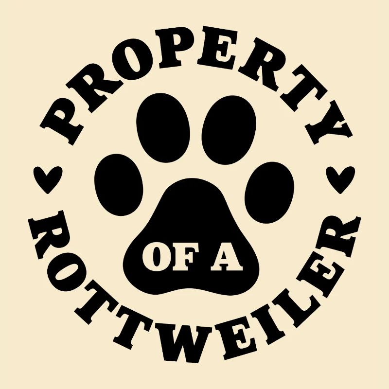 Eigentum eines Rottweilers