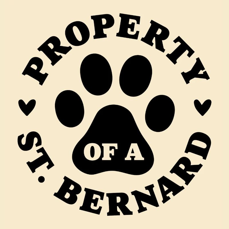 Eigentum eines Bernhardiners