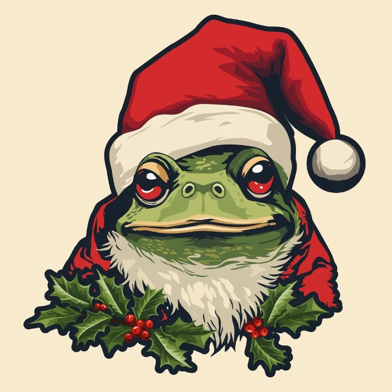 Weihnachtsfrosch