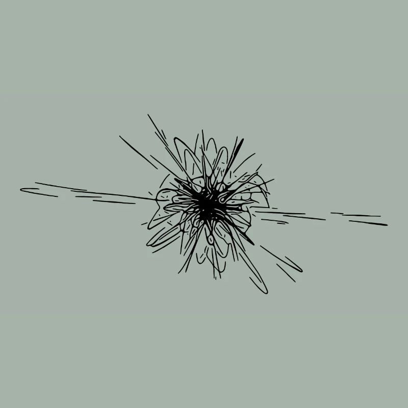 Vector Sternen Nova Explosion