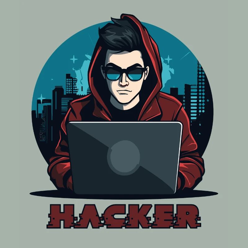 Hacker Sonnenbrille Hacker Anonymous Hacker