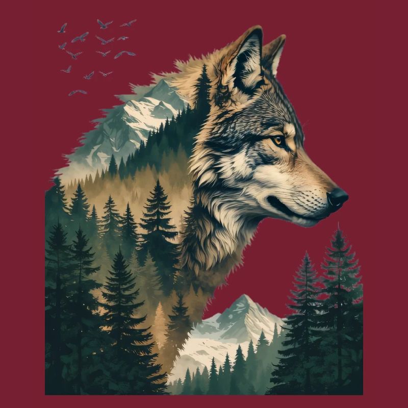Waldwolf Double Exposition