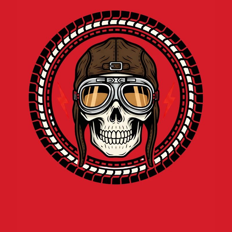 Skull Bicycle VTT VTT Conception de VTT