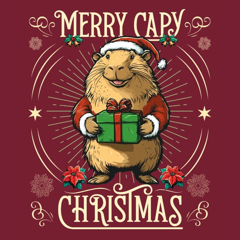 Joyeux Pull de Noël Capy
