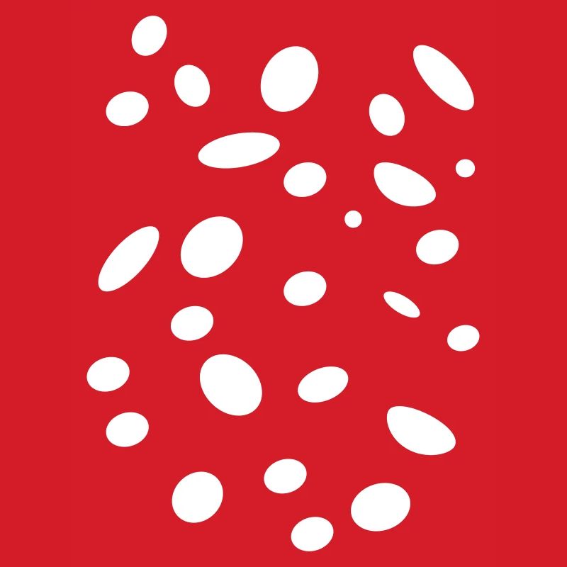 Crapaud costume blanc points champignon rouge blanc