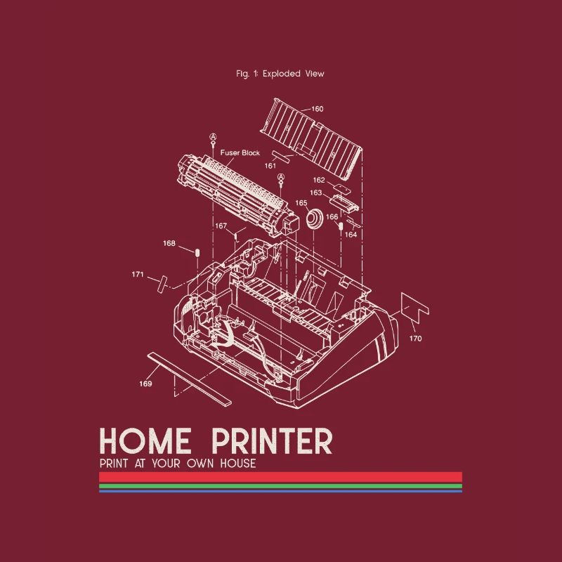 Home Printing Blueprint DIY Printer