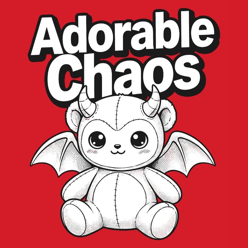 Niedliches Chaos Dämonchen