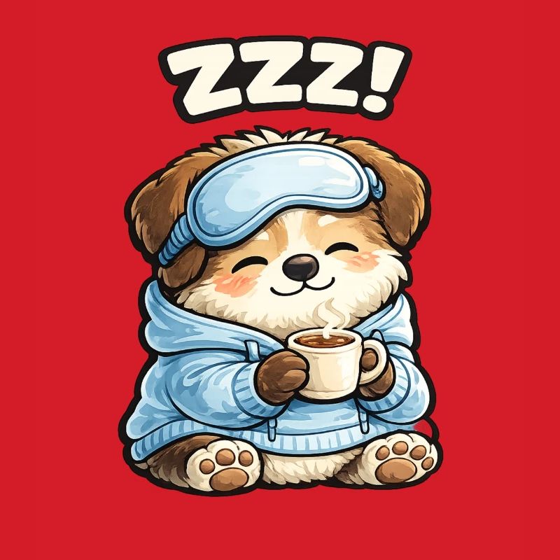 Pfotenschläfer im Pyjama