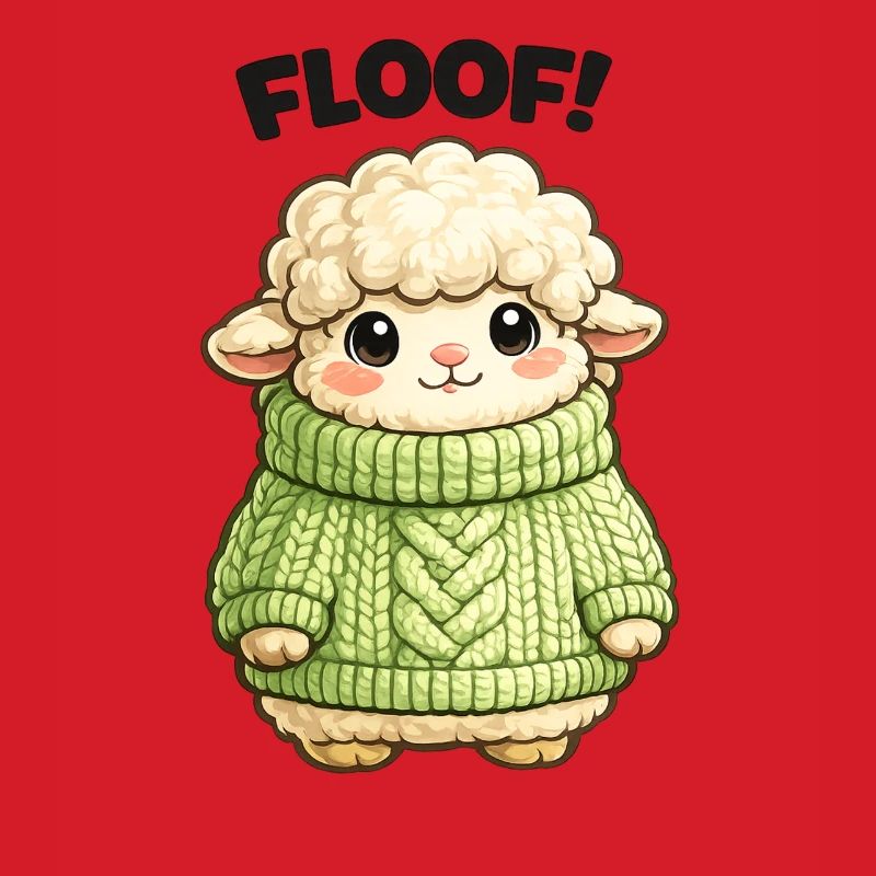 Kuscheliges Schäfchen Pullover Design