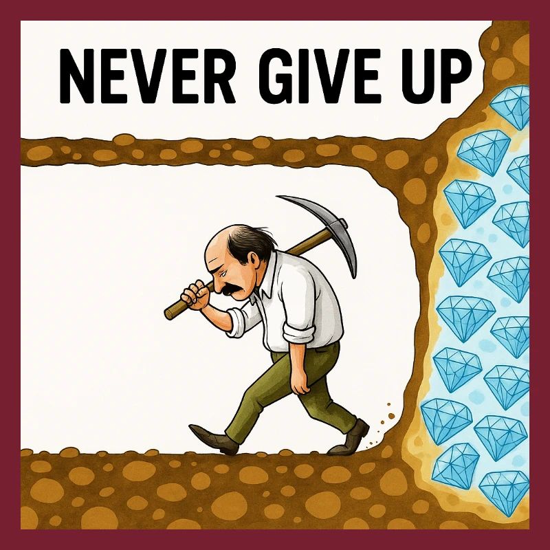Never quit