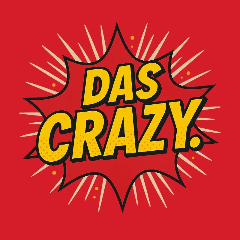 Comic Explosion Text Design