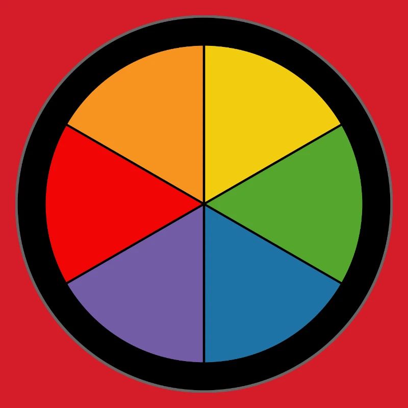 Regenbogen Farbkreis
