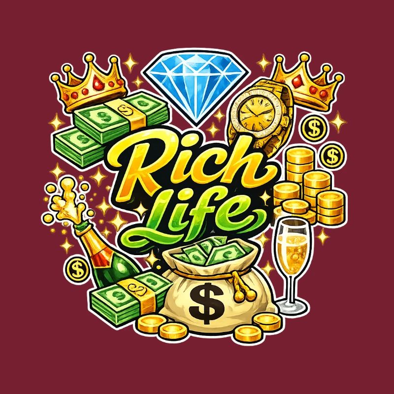 Rich Life Sparkle and Diamonds