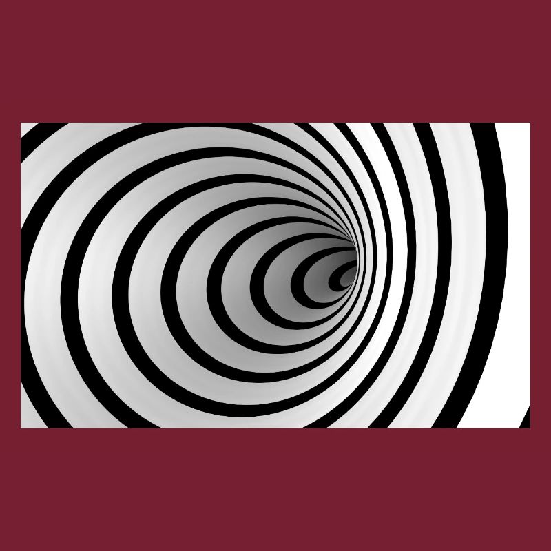 Spirale noire et blanche vortex