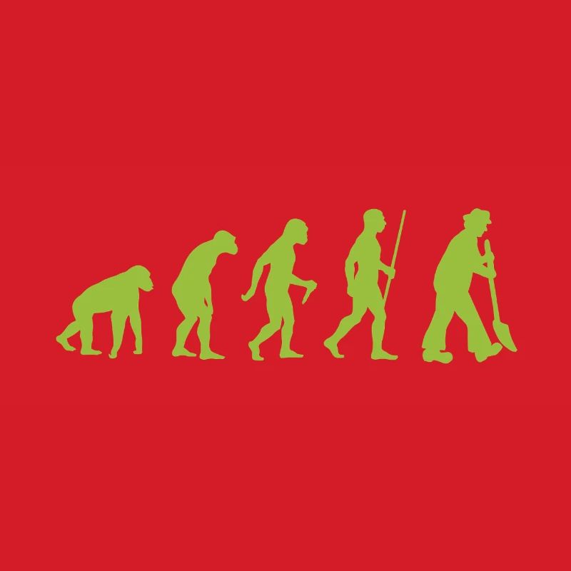 Evolution - vom Urmensch zum Gartenfreund