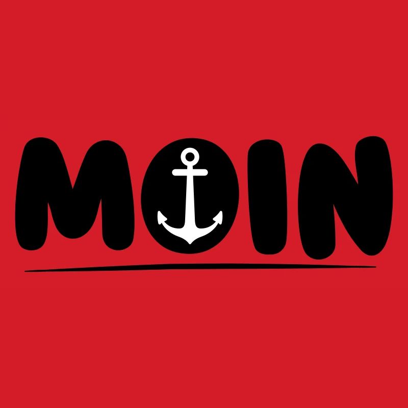 Moin mit Anker