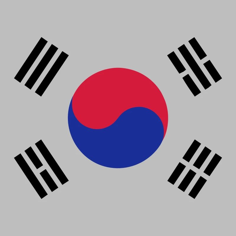 Drapeau de la Corée