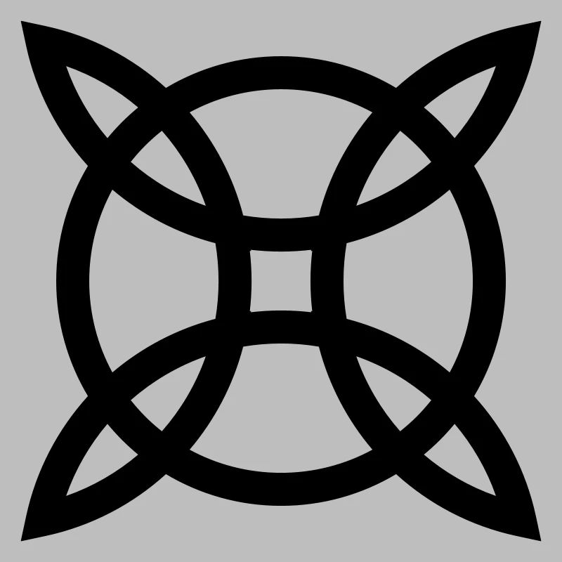 Witch`s Knot, Power of 4 elements - Binding Rune