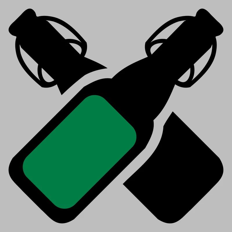 Alkohol - Bierflaschen