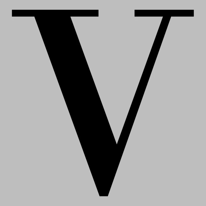 Capital V