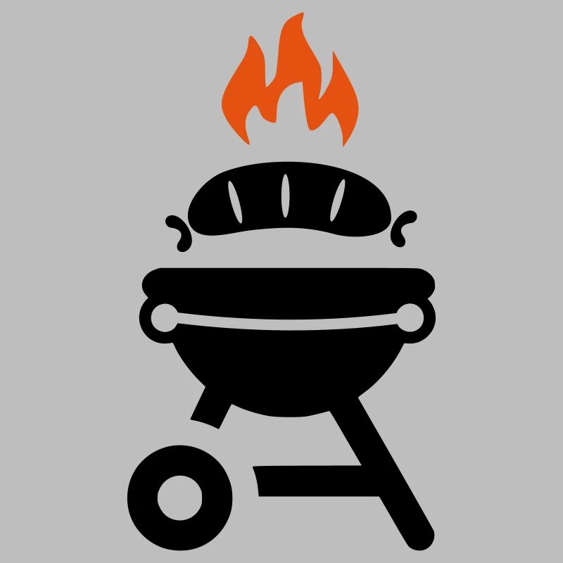 Grill mit Wurst