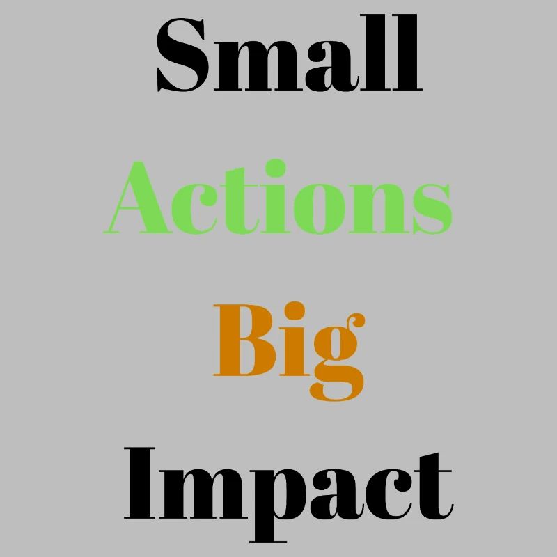 Conception typographique d’actions audacieuses dynamiques