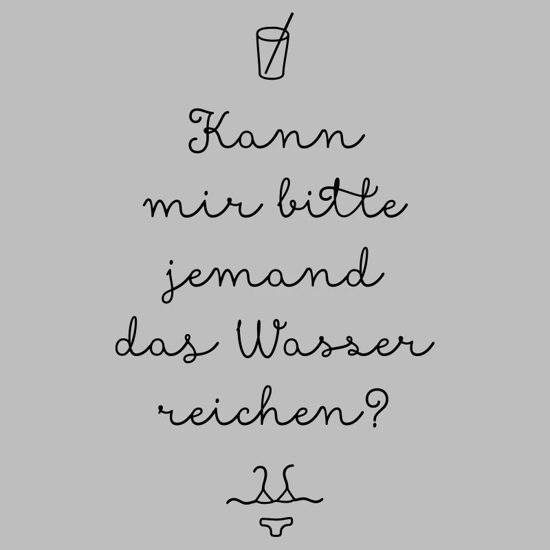 wasser reichen