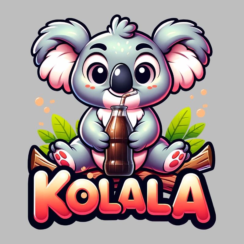 Kolala - Jeu de mots Koala mignon avec