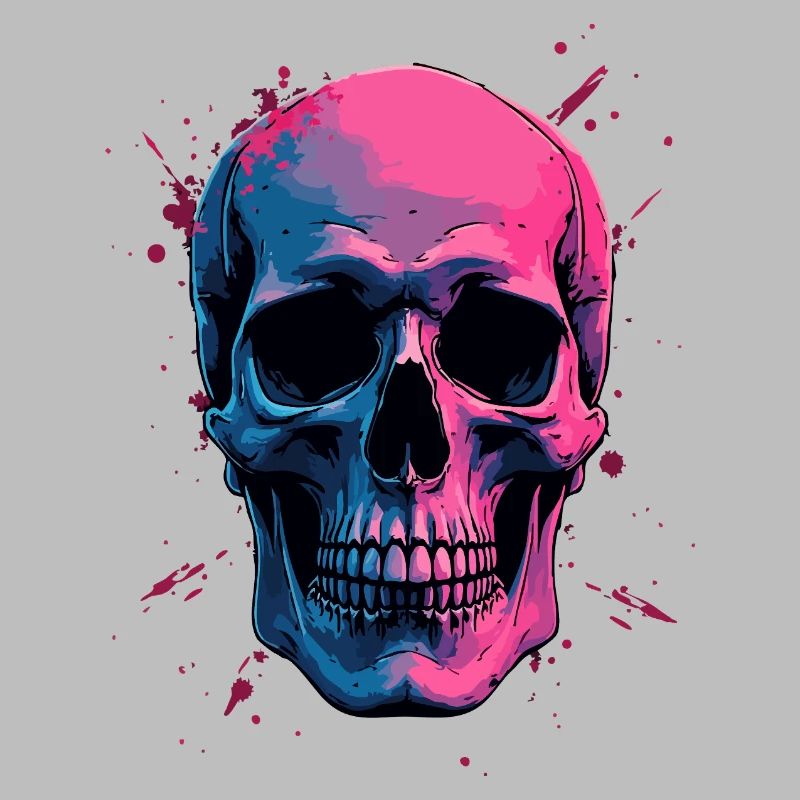 Neon Skull