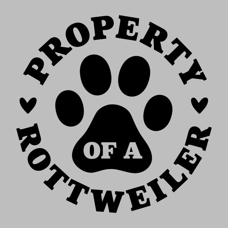 Eigentum eines Rottweilers