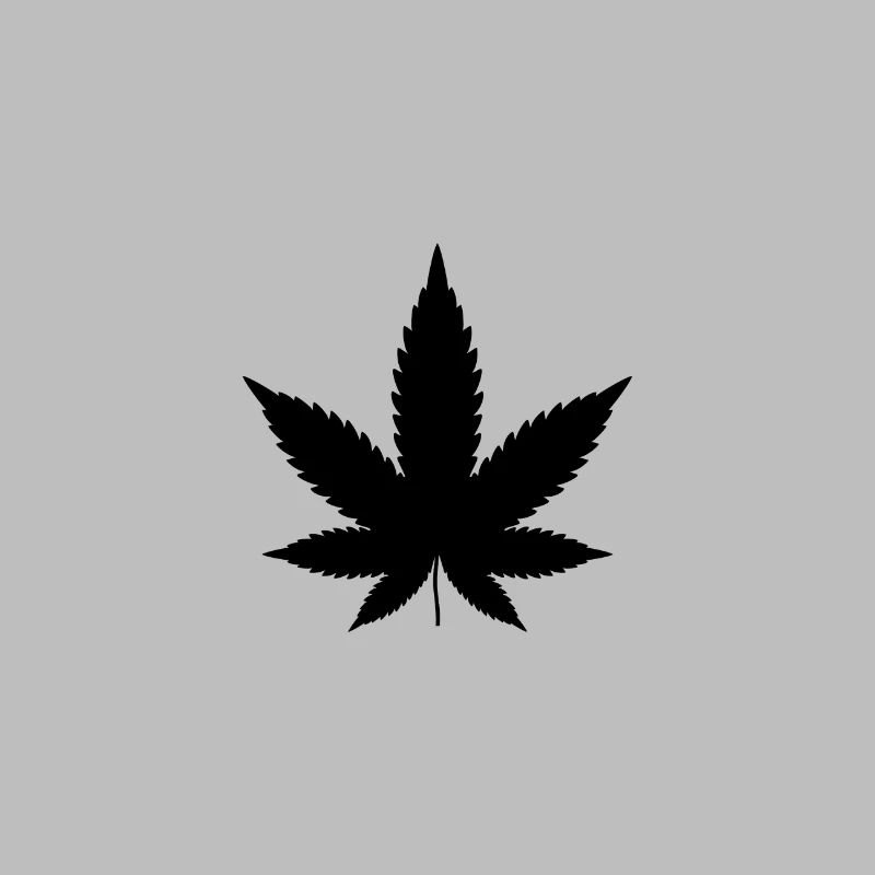 Feuille de Canabis, feuille de chanvre, marijuana