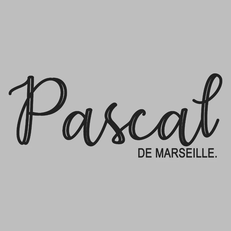 Pascal de Marseille Gift T shirt pascal