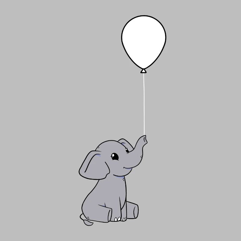 Doux bébé éléphant