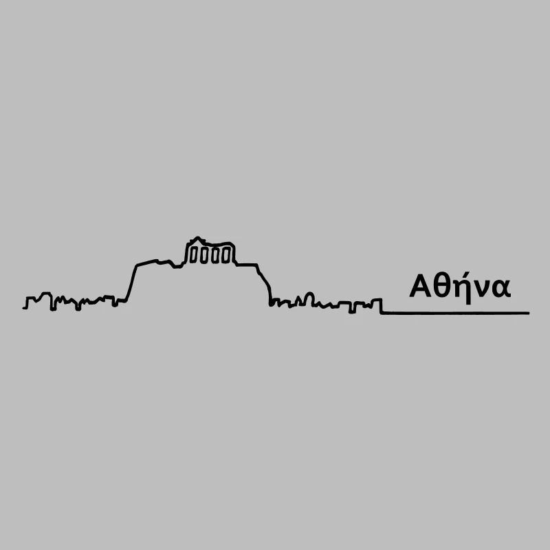 athens Αθήνα skyline