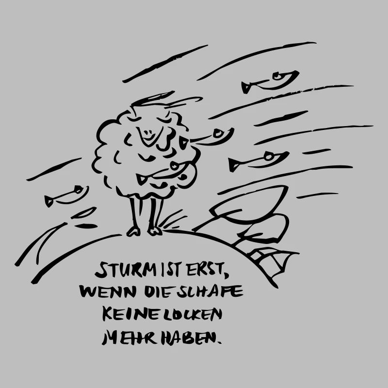 Sturm ist... einfarbig